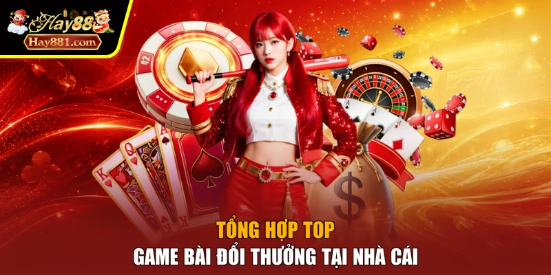 Tổng hợp top game bài đổi thưởng tại nhà cái